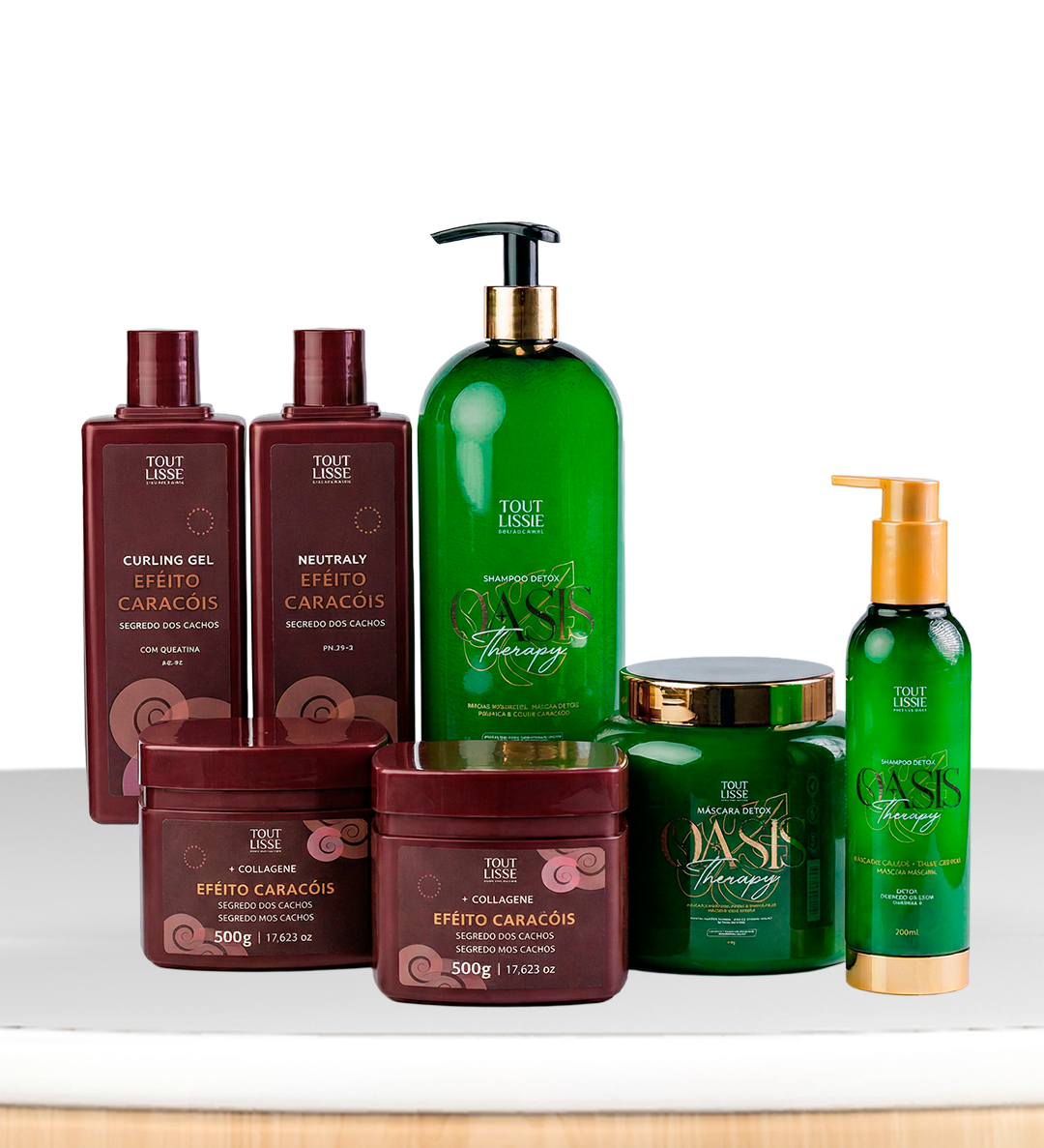 Kit Efeito Caracóis + Detox Profissional