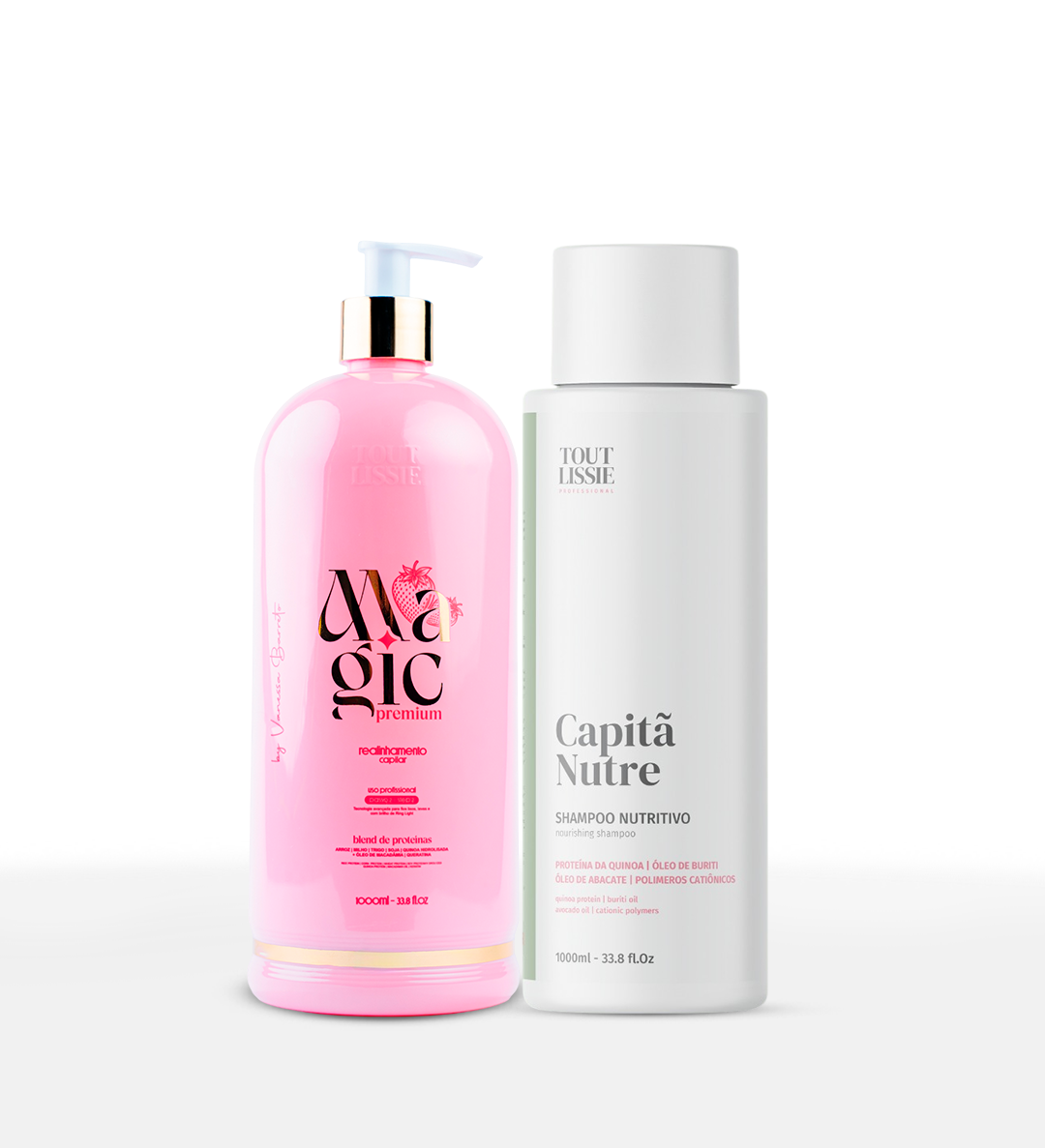 Progressiva + Shampoo Capitã Nutre 1L