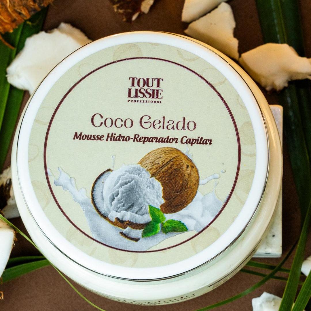 Máscara Mousse Hidro-Reparador Coco Gelado