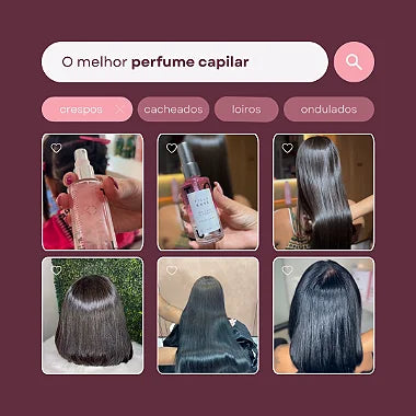 Perfume capilar 60ml - Fille Rosé
