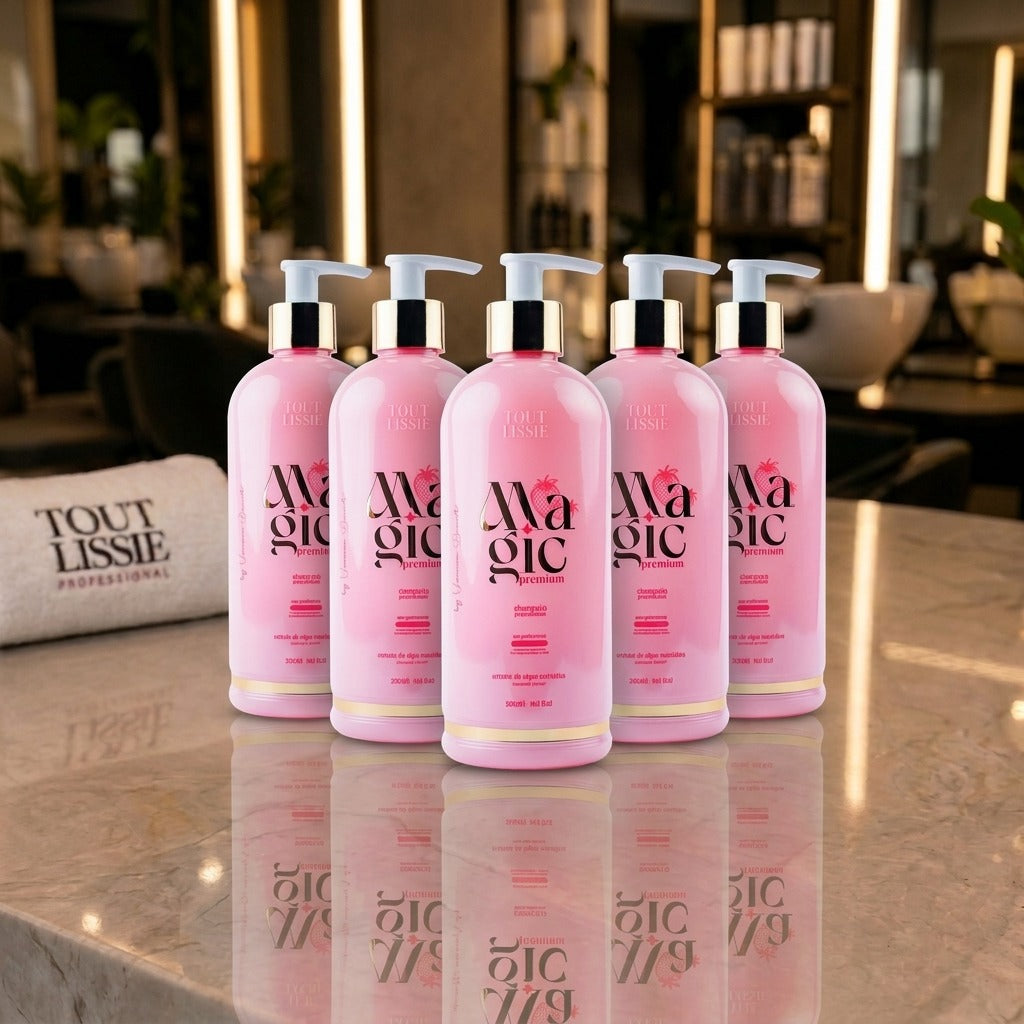 Combo 5 Shampoo Magic Premium 500 ML