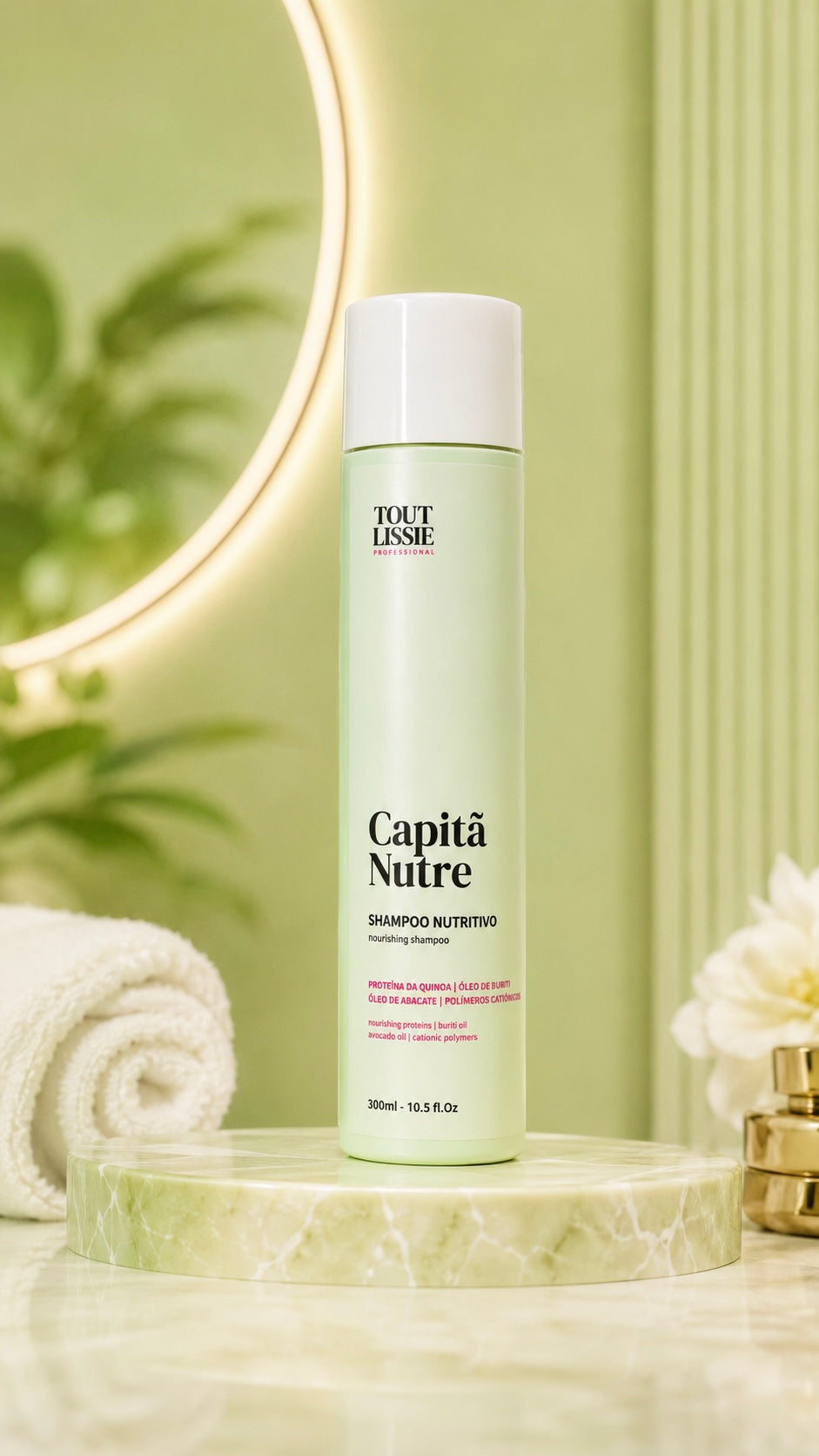 Shampoo Nutritivo 300ml - Capitã Nutre