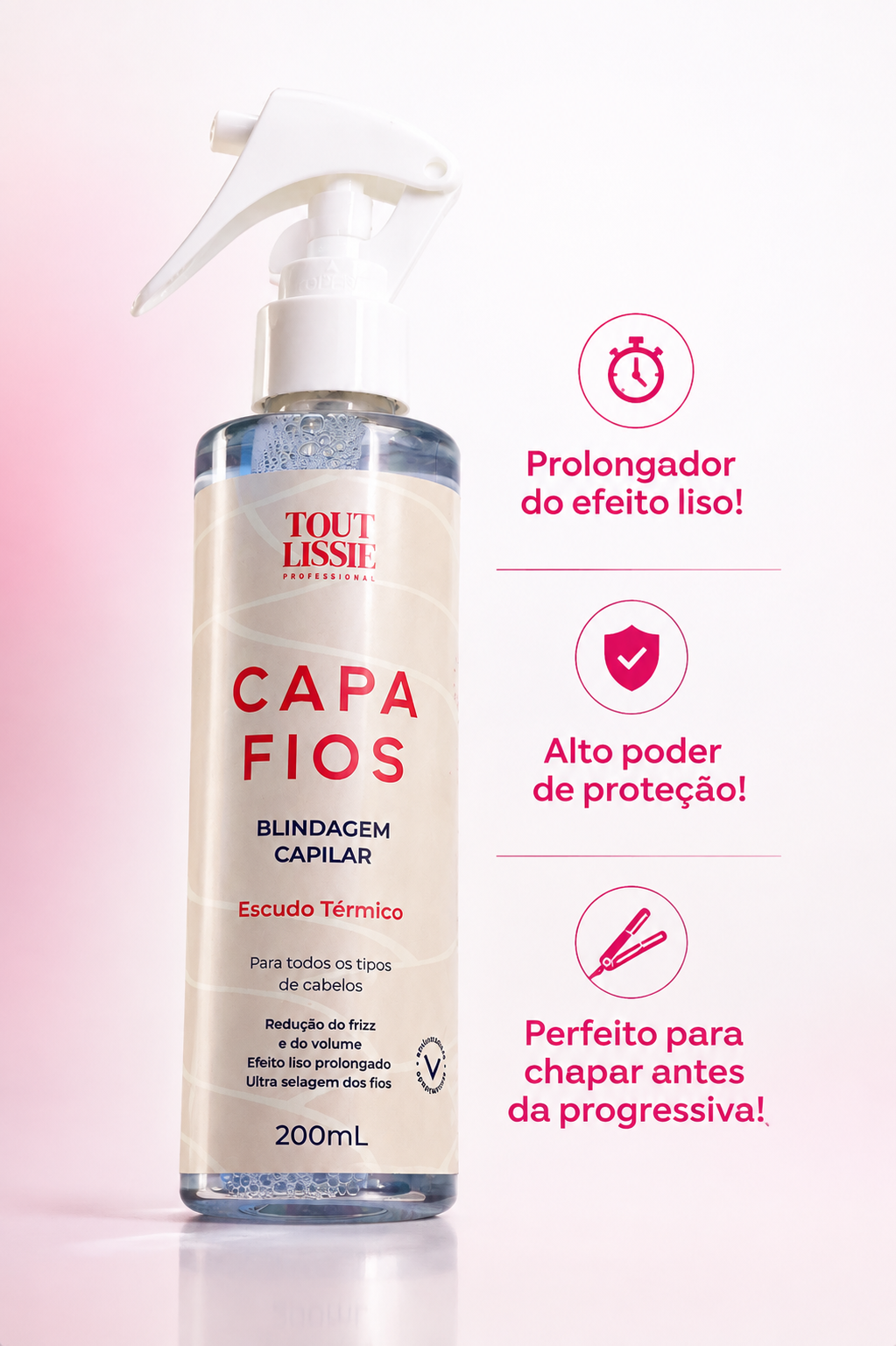 Blindagem Capilar - Capa Fios 200 ML