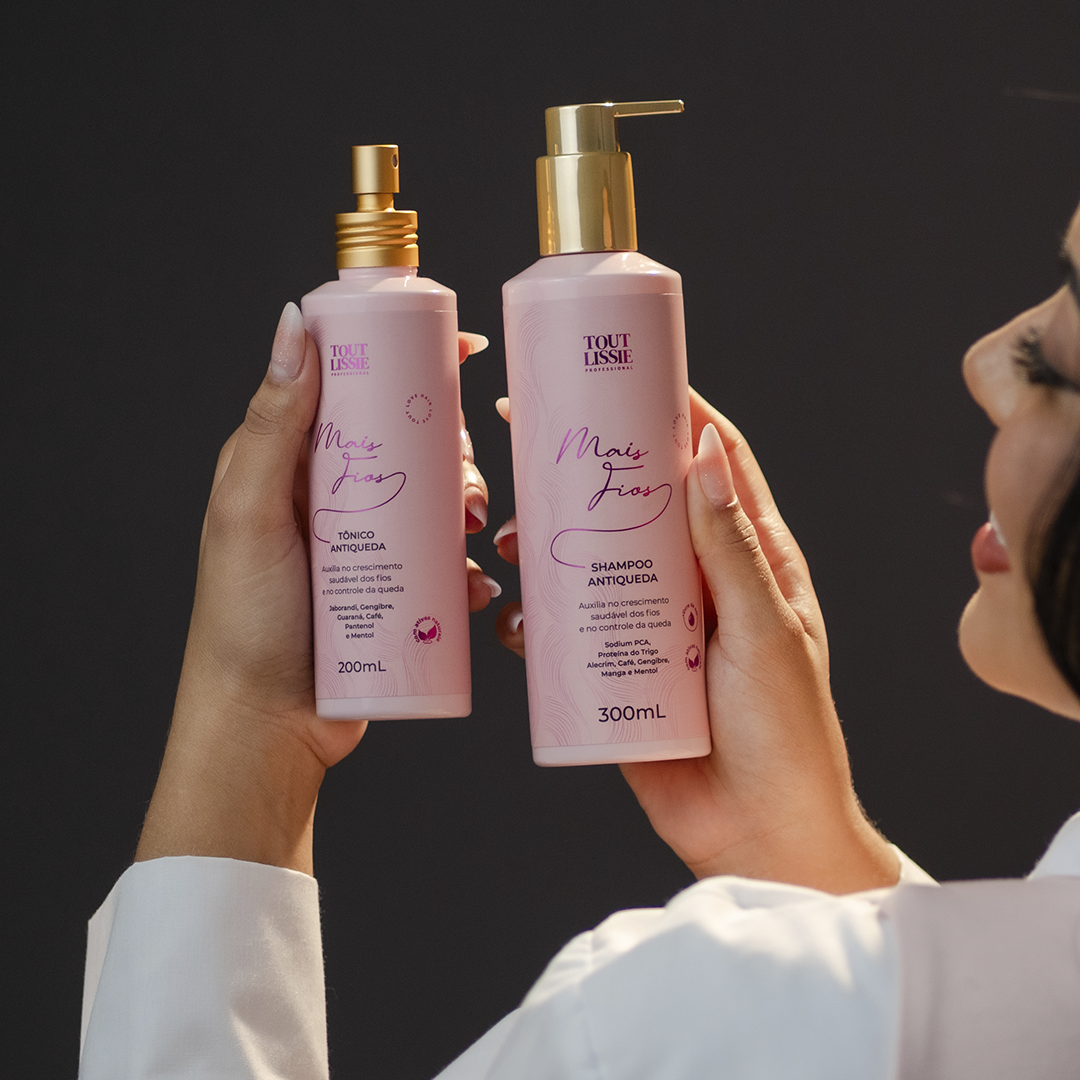 Shampoo Mais Fios + Tônico Mais Fios