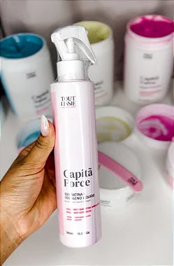 Queratina e Colágeno Líquido 300ml - Capitã Force