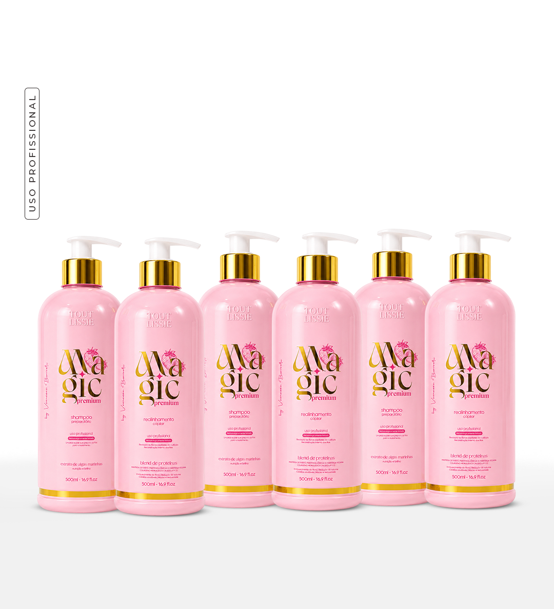 Combo 3  Kit Magic 500 ML