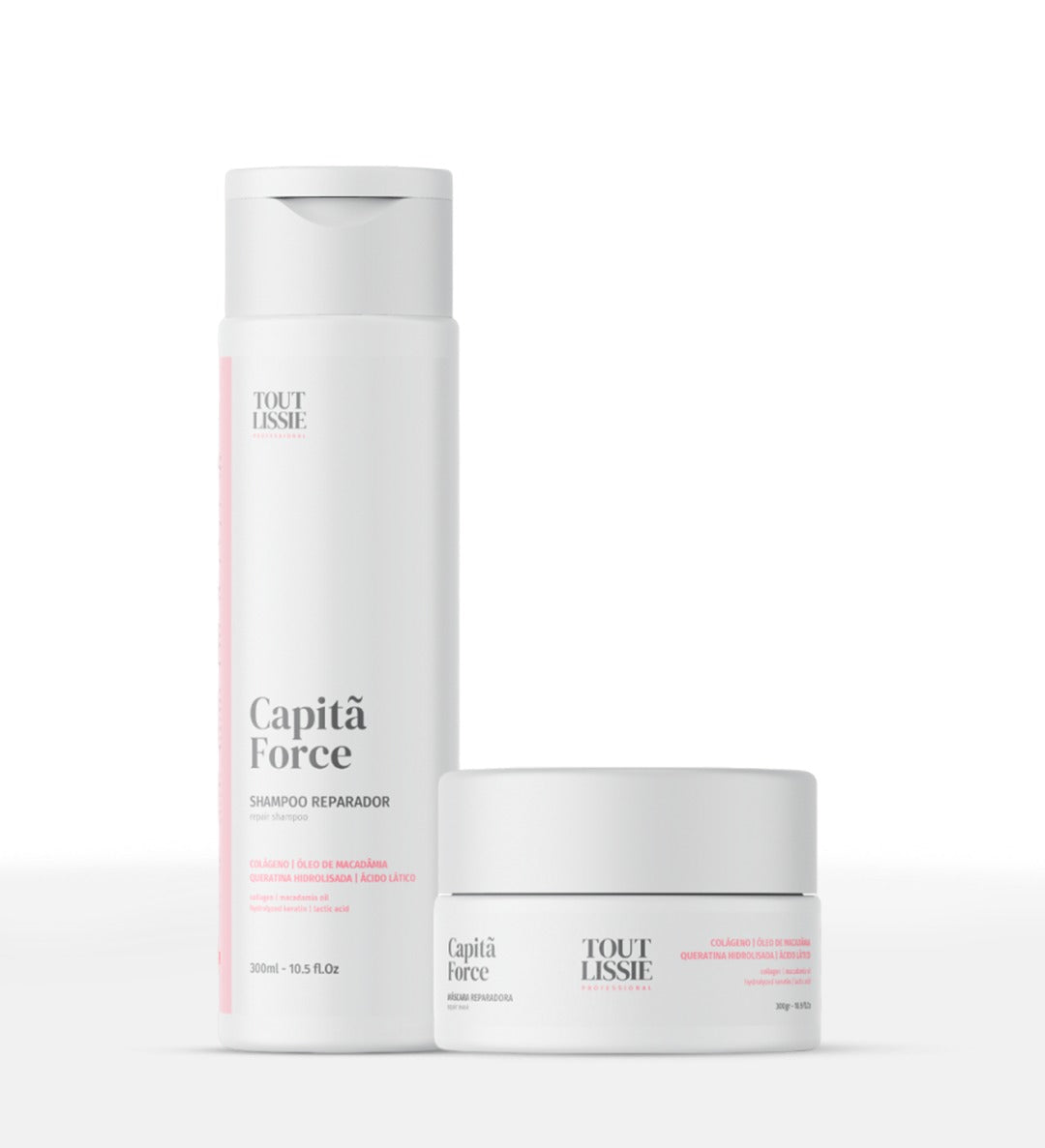 Coleção  Force Home Care (Shampoo e Máscara)