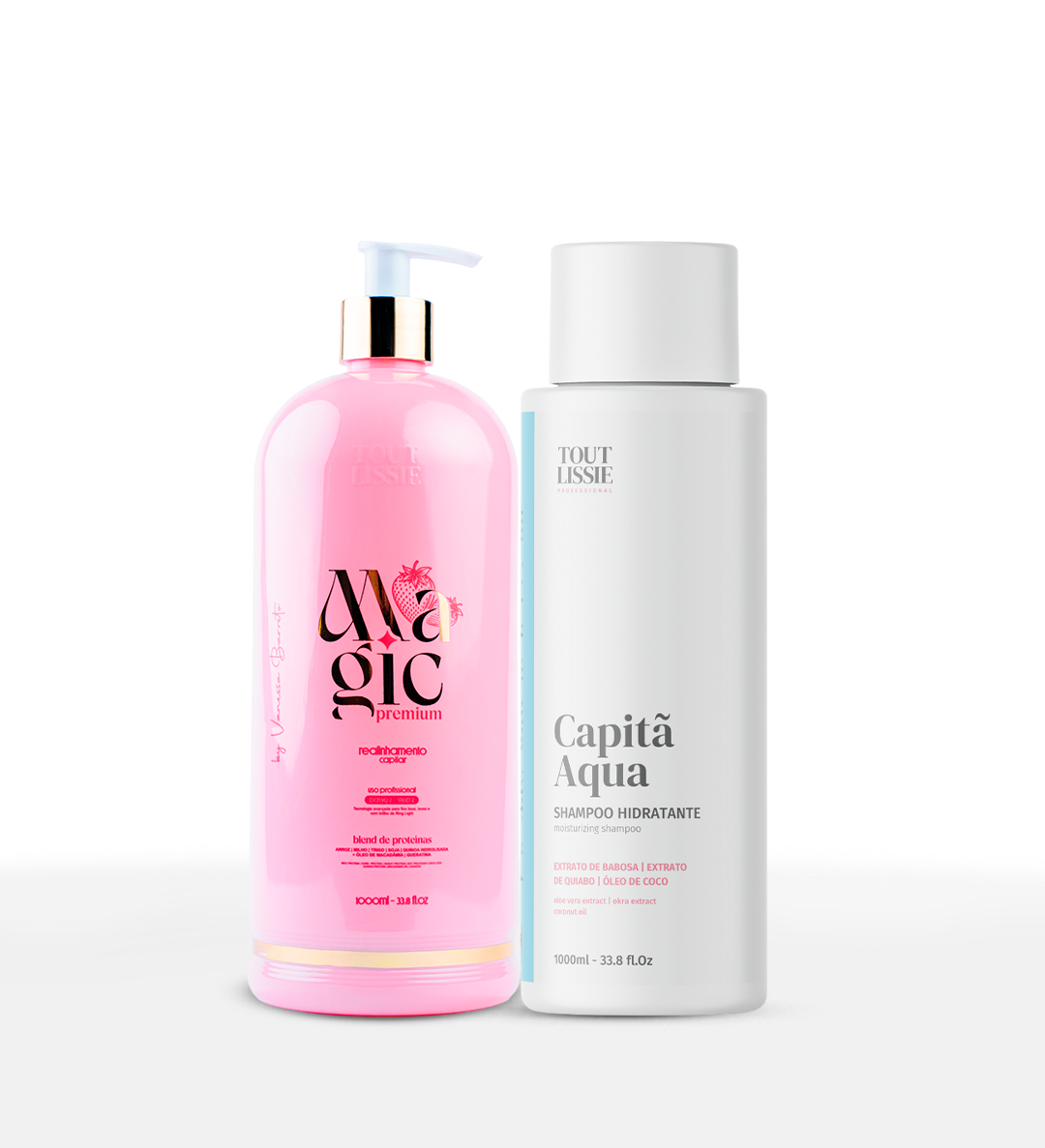 Progressiva + Shampoo Capitã Aqua 1L