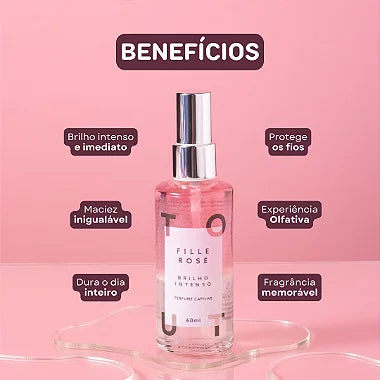 Perfume capilar 60ml - Fille Rosé