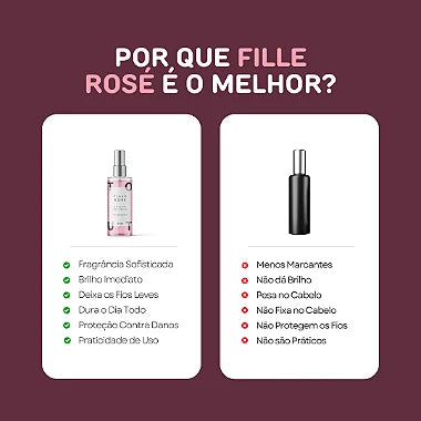 Perfume capilar 60ml - Fille Rosé