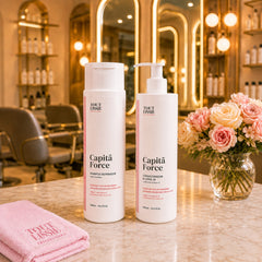 Kit Reconstrução Force Home Care (Shampoo + Leave - in)