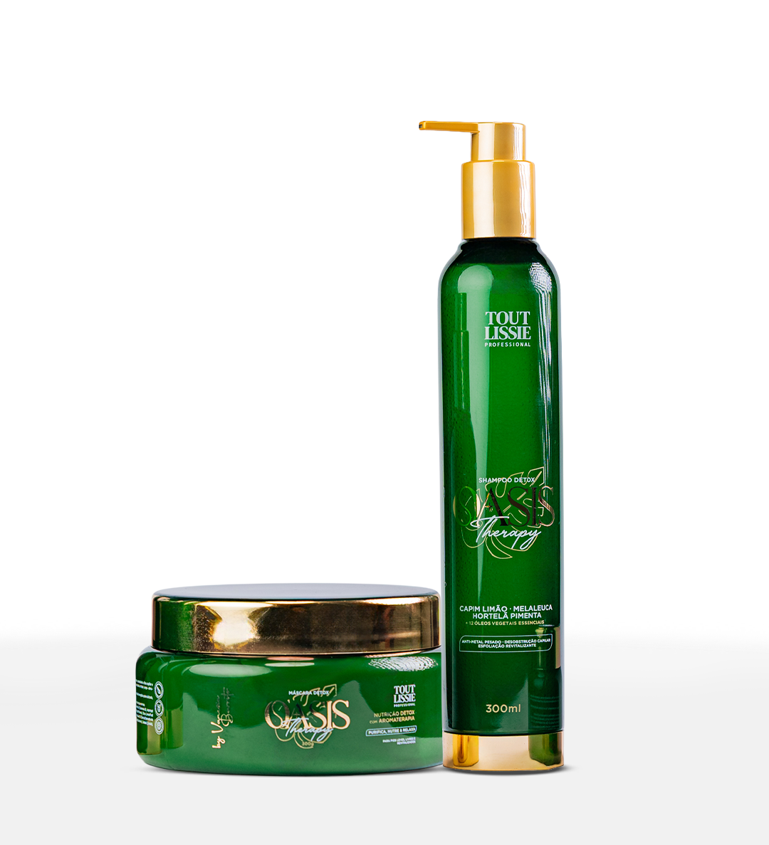 Kit Shampoo + Máscara Detox HOME