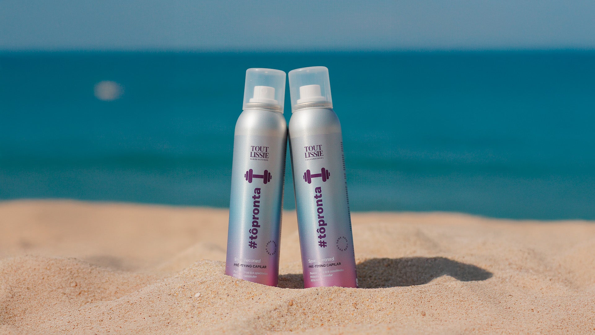 Combo 2 Spray Aerossol Pré - Treino Capilar 150 ML