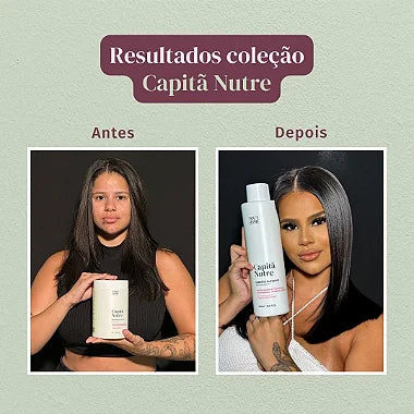 Leave- in 2 em 1 -  Condicionador & Leave-in Nutrição  300 ml - Capitã Nutre