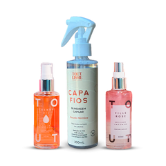 Combo Perfume + Serum Reparador + Capa Fios