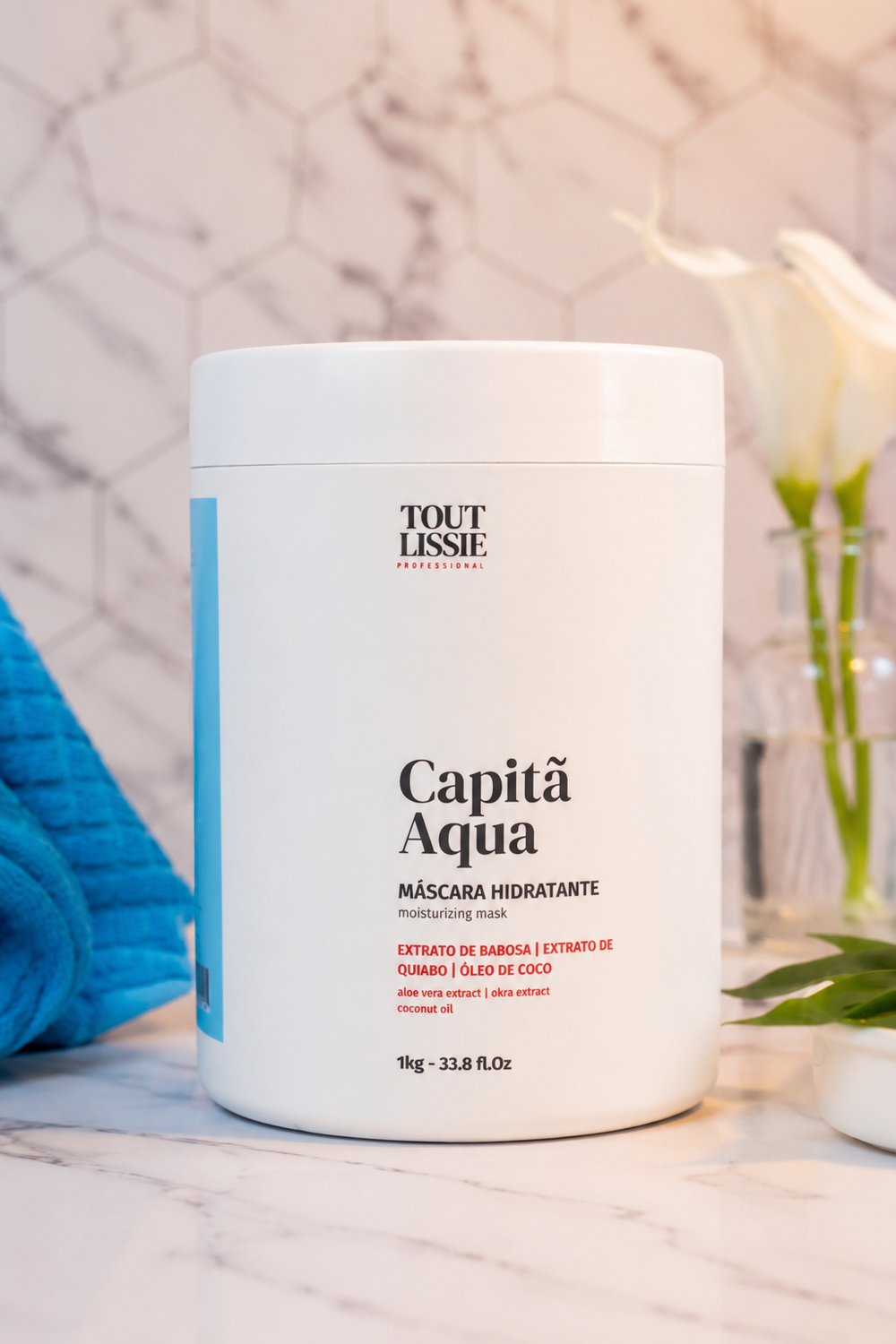 Máscara Hidratante 1kg - Capitã Aqua
