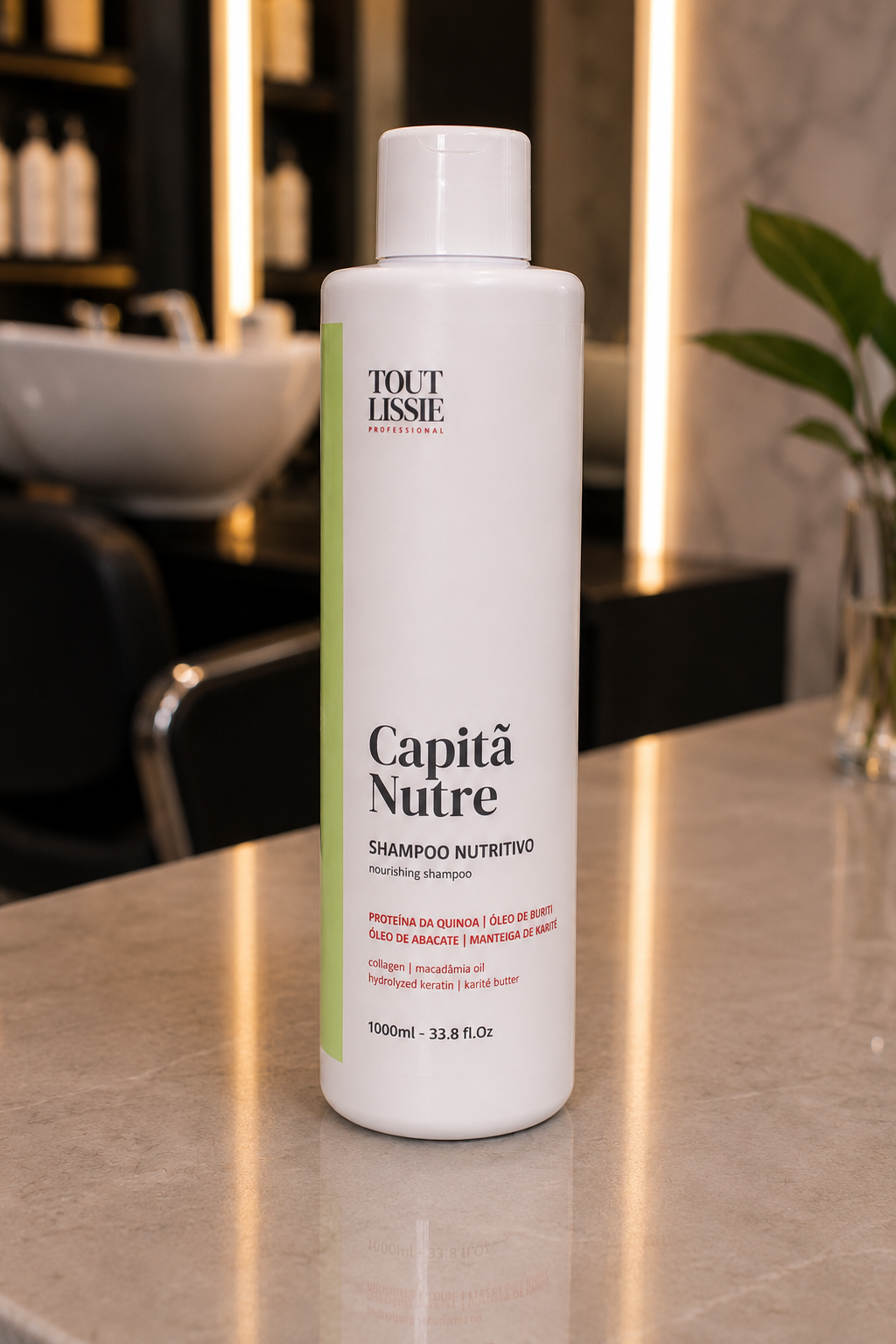 Shampoo Nutritivo 1L - Capitã Nutre