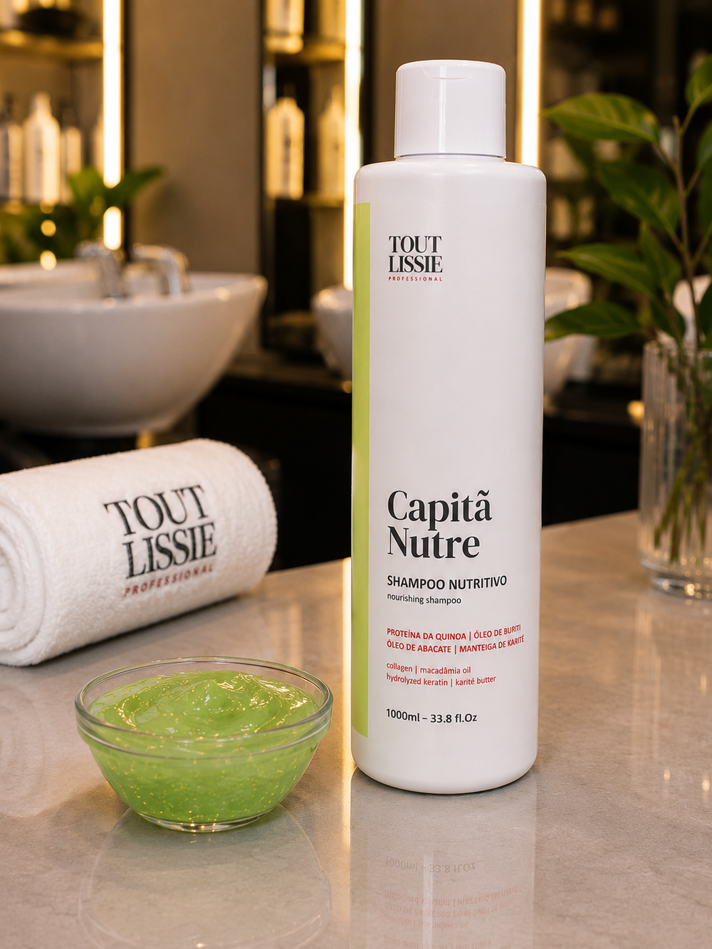 Shampoo Nutritivo 1L - Capitã Nutre