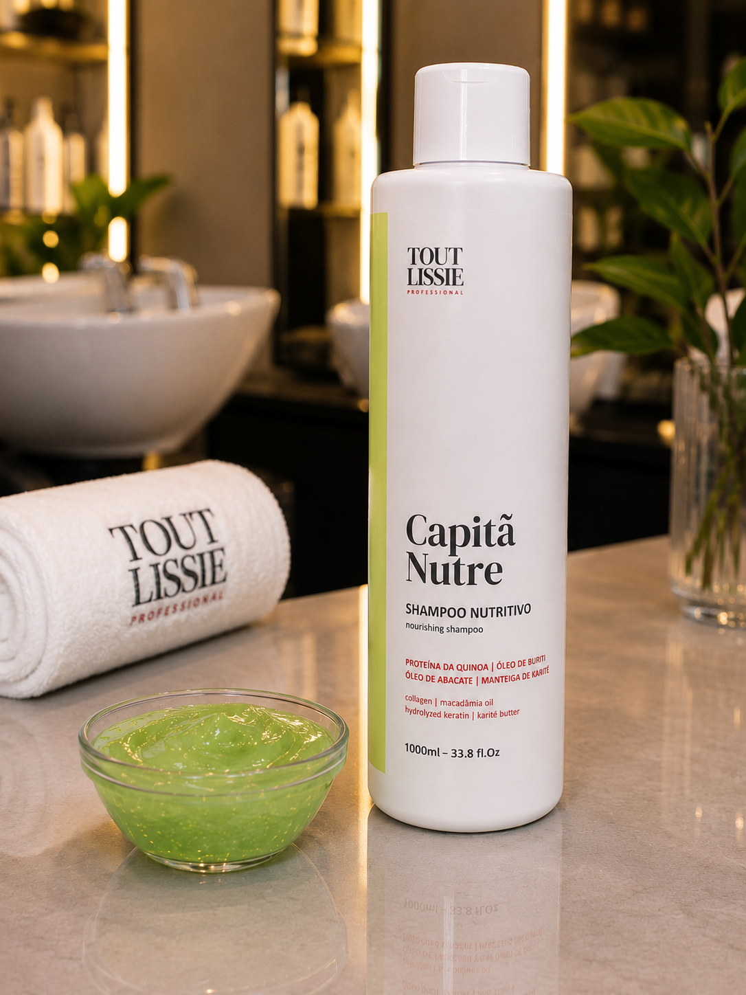 Shampoo Nutritivo 1L - Capitã Nutre