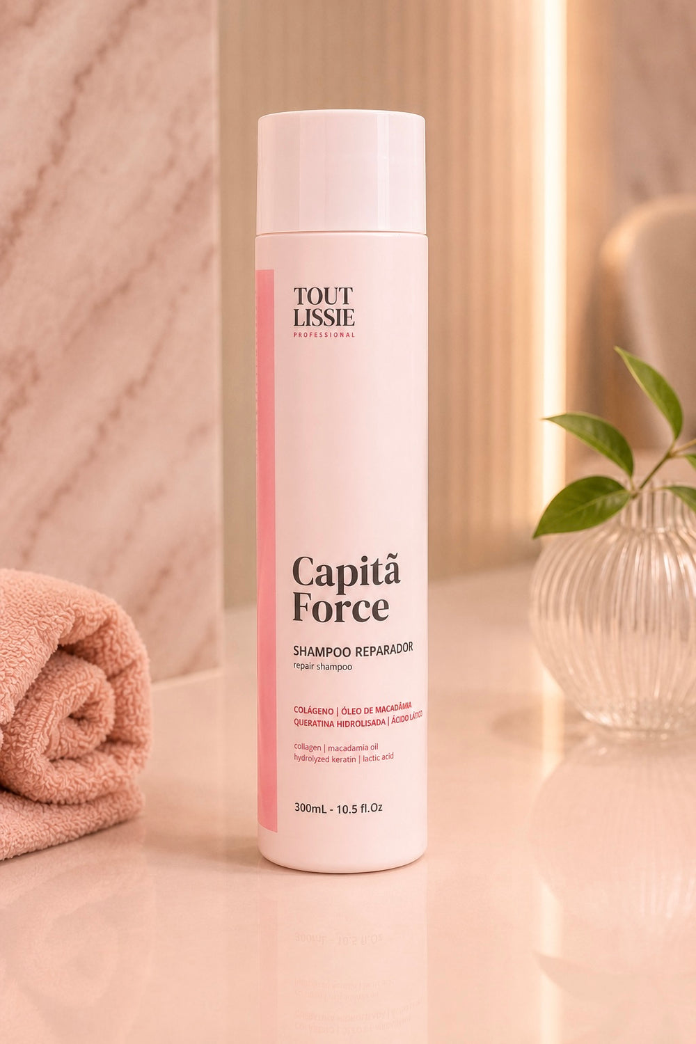 Shampoo Reconstrutor 300ml - Capitã Force