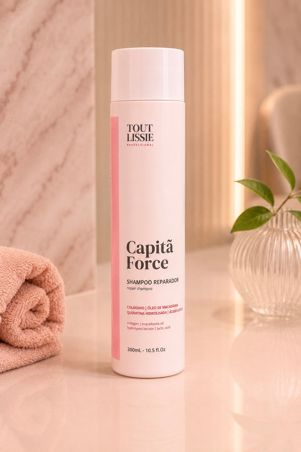 Shampoo Reconstrutor 300ml - Capitã Force