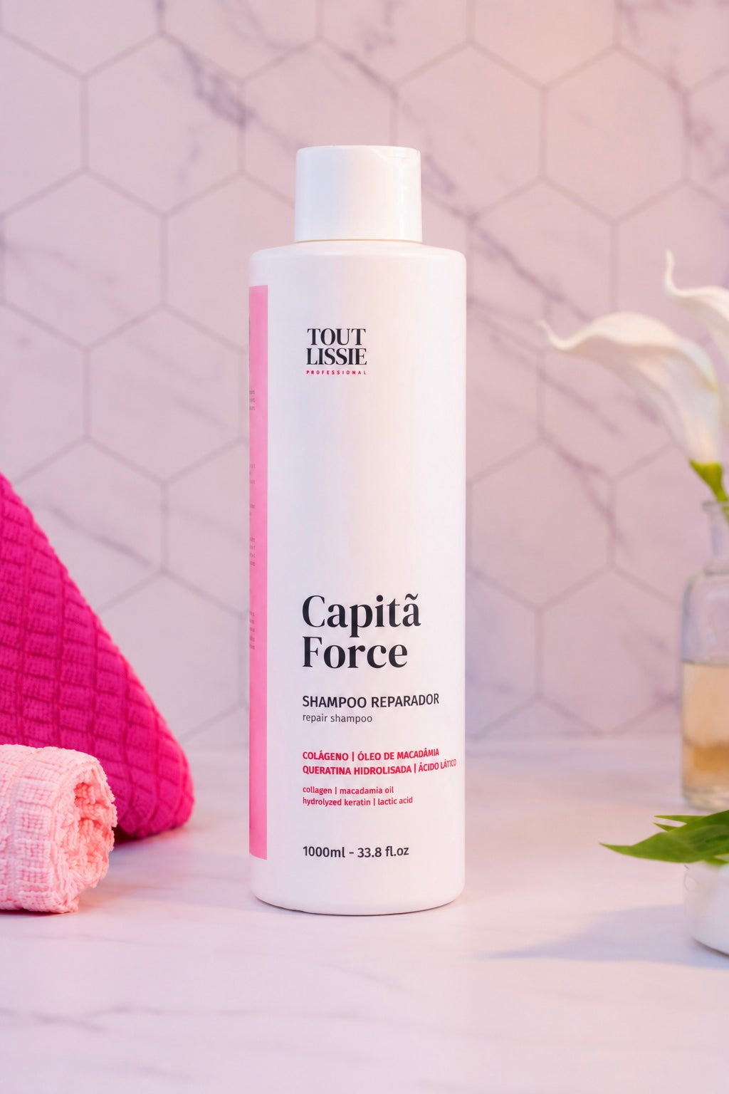 Shampoo Reconstrutor 1L - Capitã Force