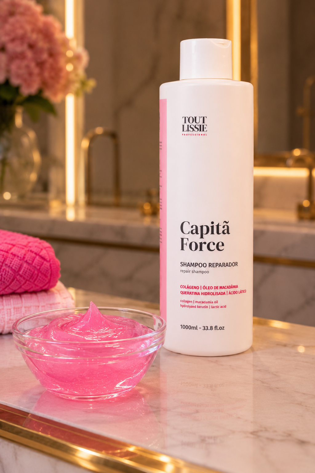 Shampoo Reconstrutor 1L - Capitã Force
