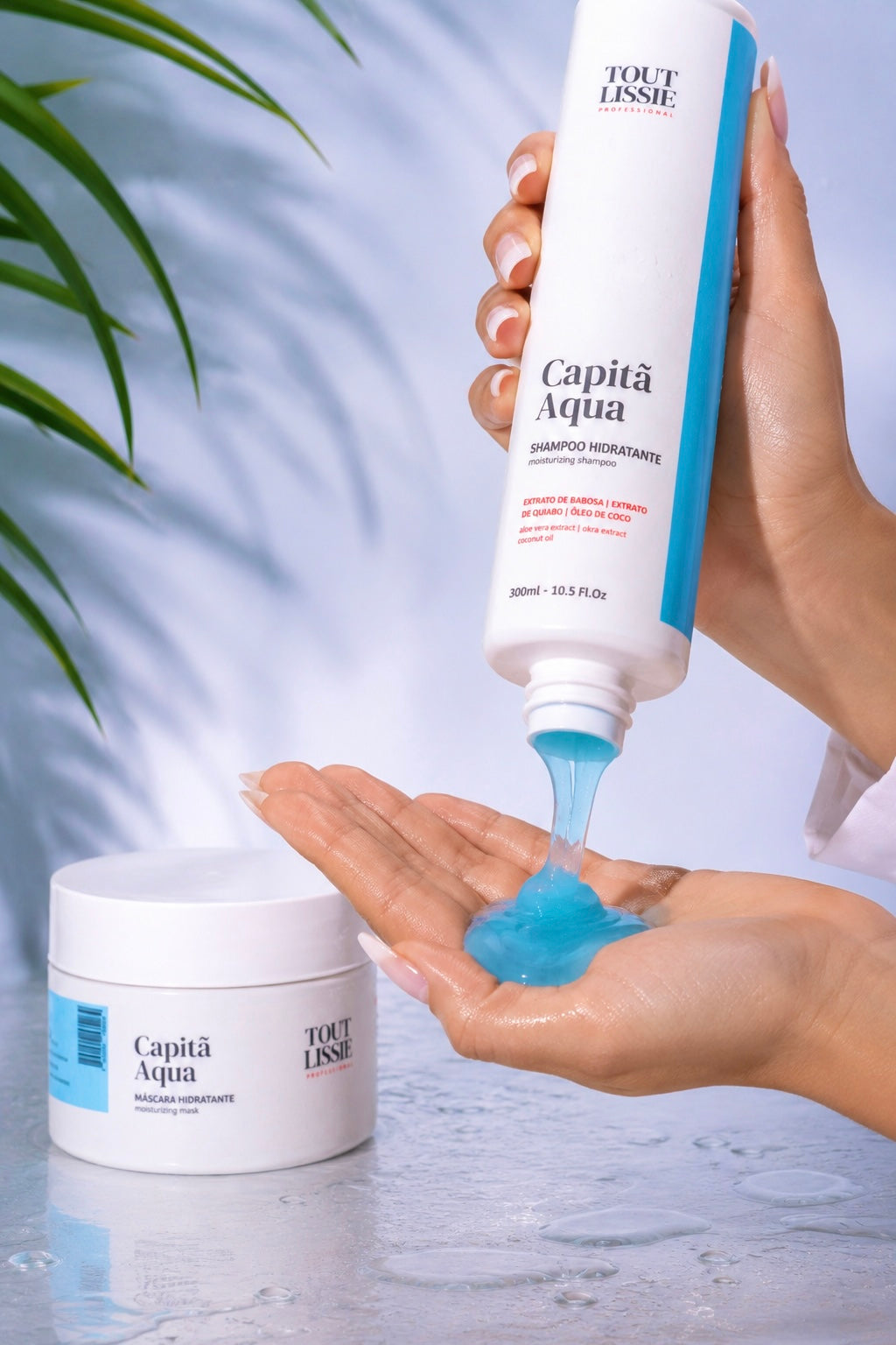 Kit Hidratação Aqua Home Care (shampoo + Máscara)