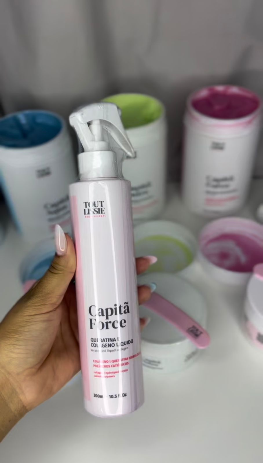 Combo - 3 (Queratina & Colageno 300 ML) - Capitã Force