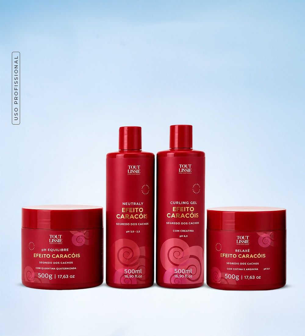 Kit Efeito Caracóis ( Desprogressiva | Permanente)