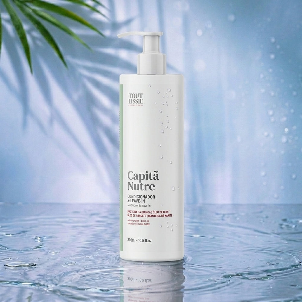 Leave- in 2 em 1 -  Condicionador & Leave-in Nutrição  300 ml - Capitã Nutre
