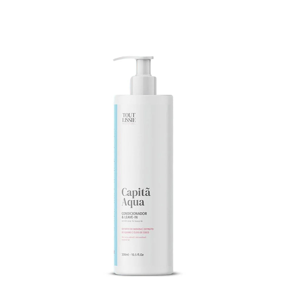 1 Leave-In 2 em 1 - Condicionador & Leave-in Hidratante Capitã Aqua 300ml.