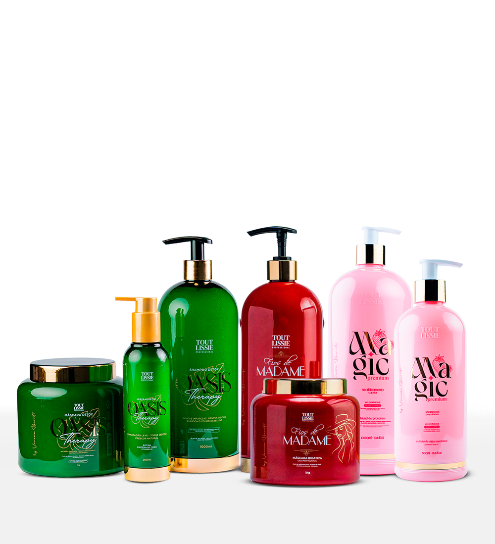 Kit Magic premium + Kit Botox Fios de Madame + kit Detox Profissional