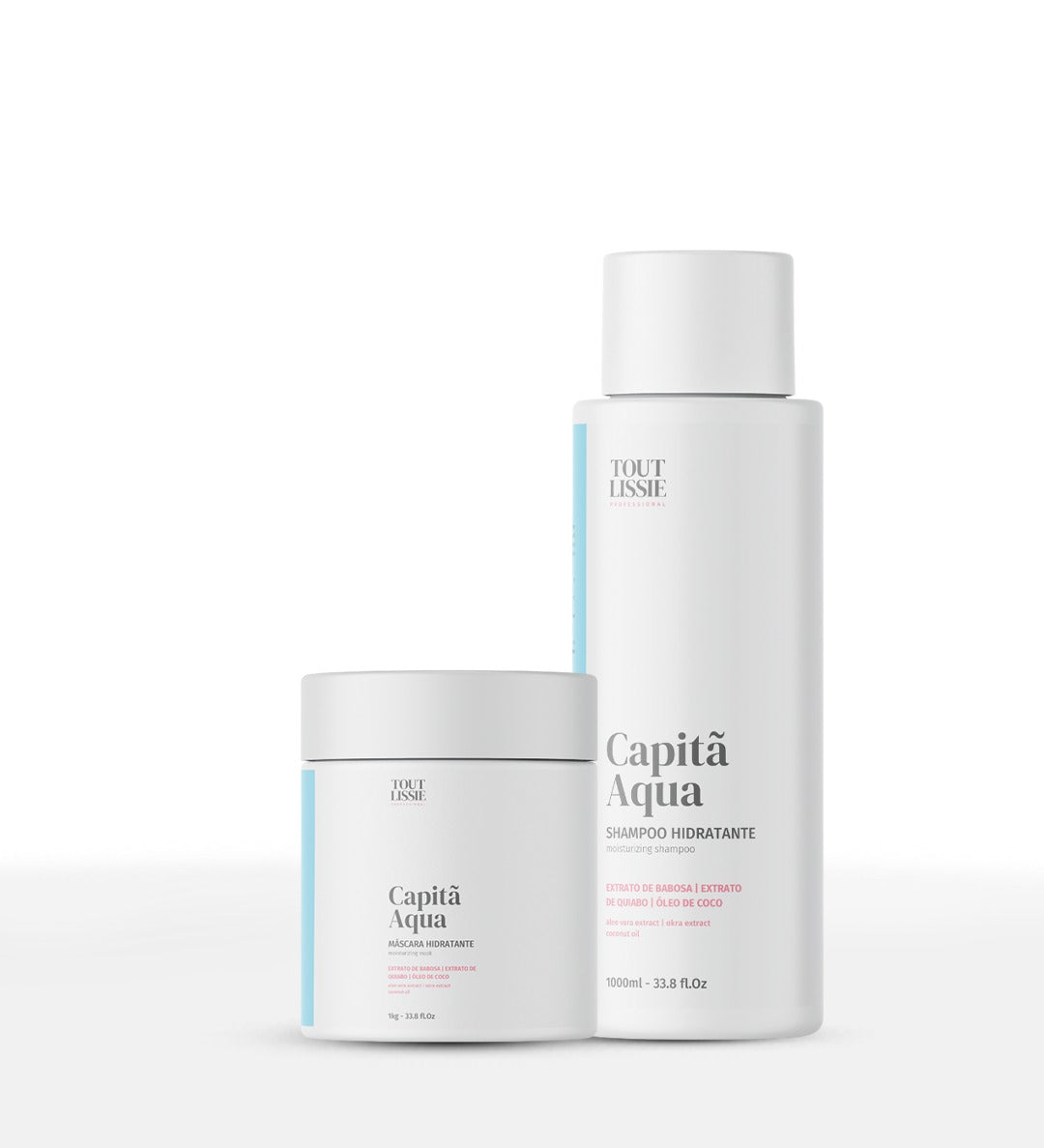 Coleção Capitã Aqua  Profissional (shampoo + Mascara )