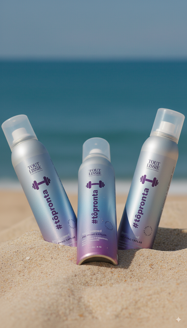 Combo 3 Spray Aerossol Pré - Treino Capilar 150 ML