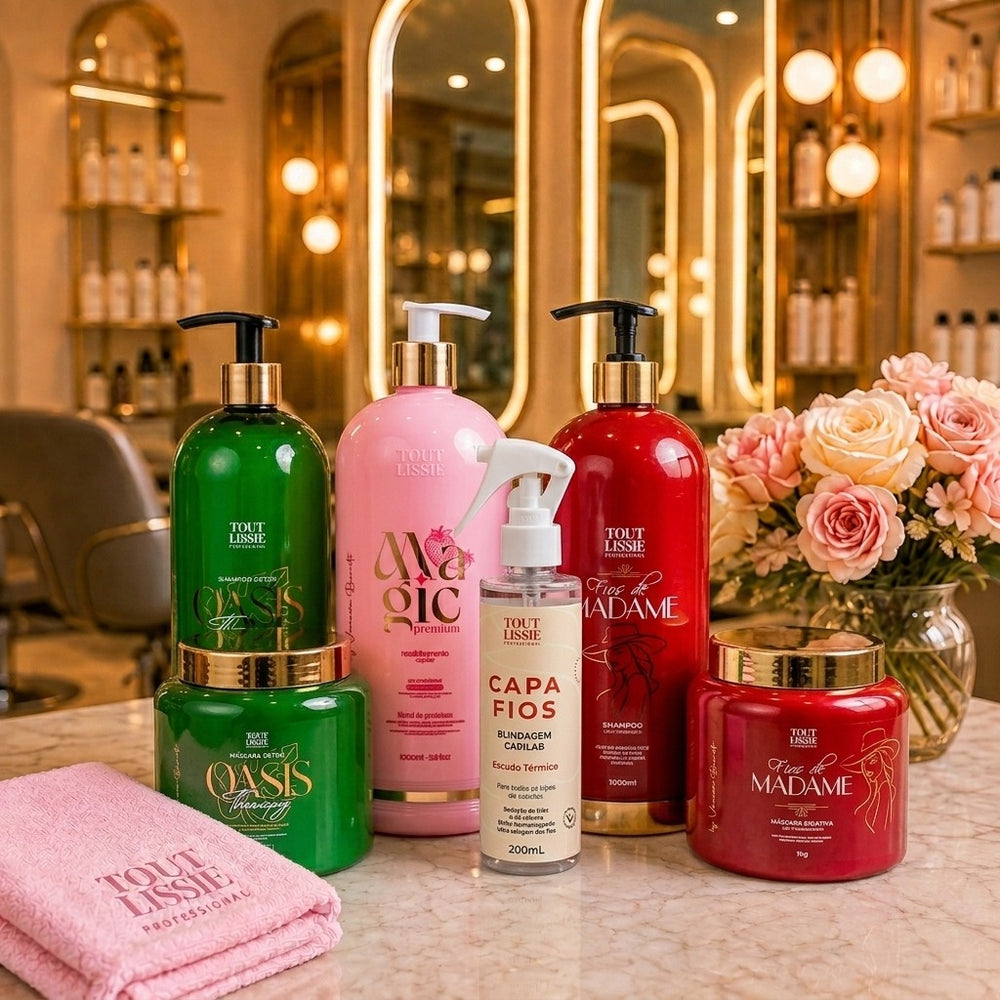 Combo  Botox Fios de Madame + Detox Profissional + Progressiva 1L + Capa Fios