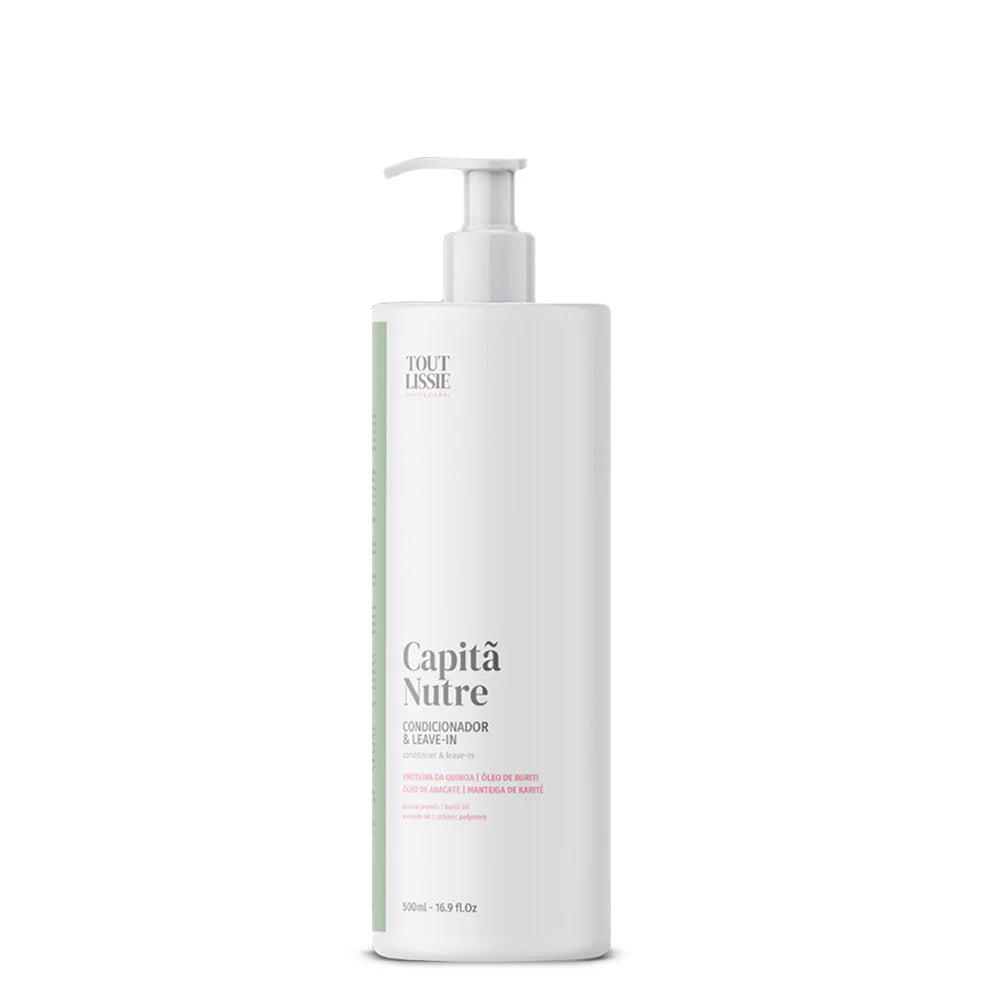 Leave- in 2 em 1 - Condicionador & Leave-in Nutritivo 500ml - Capitã Nutre