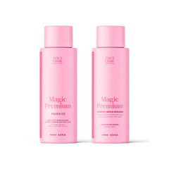 Kit Progressiva Capilar 1L + Shampoo Capilar 1L | Magic Premium