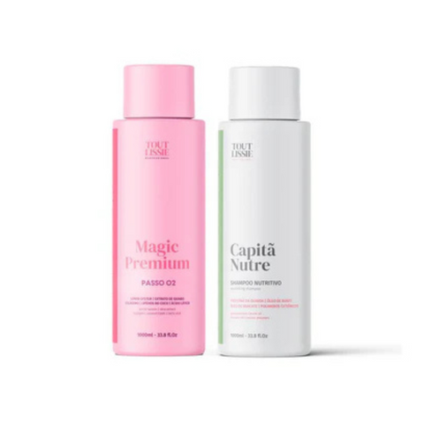 Progressiva Capilar + Shampoo Capitã Nutre 1L
