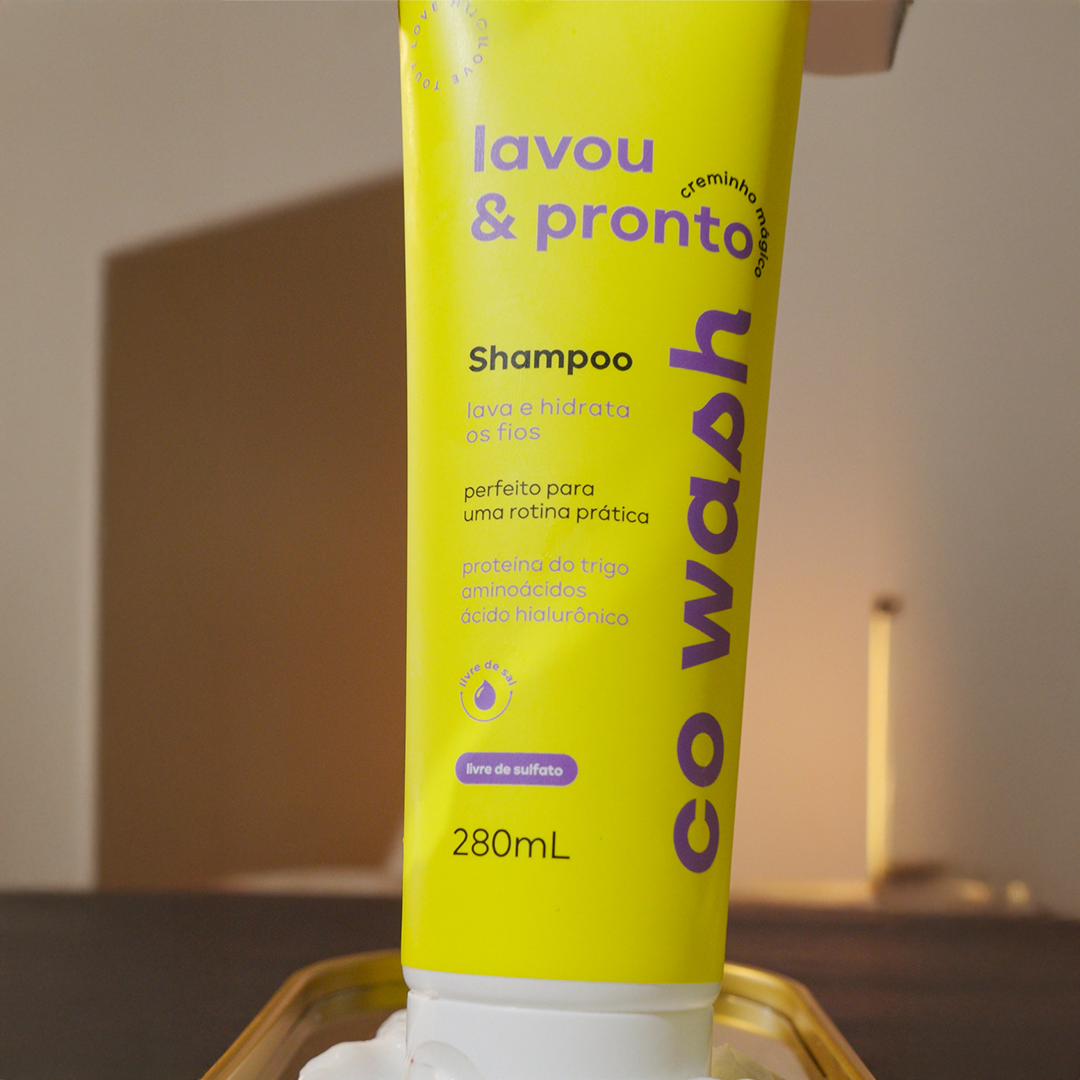 Shampoo Lavou & Pronto 280 ML - CO WASH